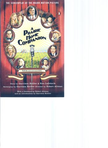 Image for A Prairie Home Companion : The Screenplay