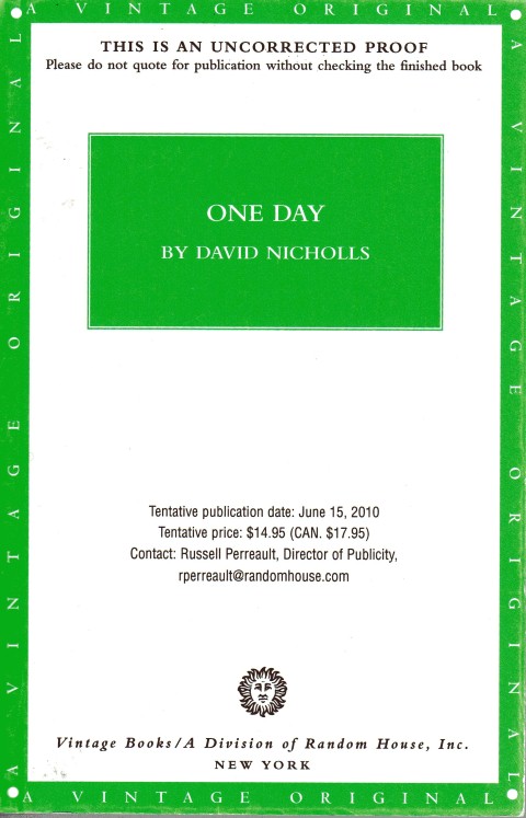 Image for One Day