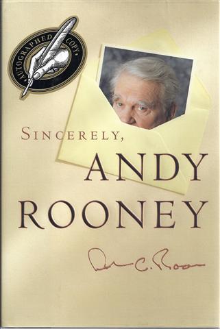 Image for Sincerely, Andy Rooney